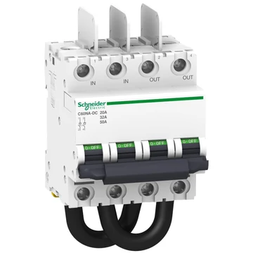 SCHNEIDER ELECTRIC ACTI9 C60NA-DC terheléskapcsoló, 2P, 25A, 800VDC (A9N61690)