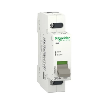 SCHNEIDER ELECTRIC ACTI9 iSW kapcsoló, 1P, 20A, 250V (A9S60120)