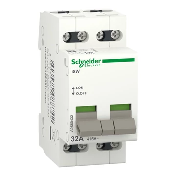 SCHNEIDER ELECTRIC ACTI9 iSW kapcsoló, 4P, 32A, 415V (A9S60432)