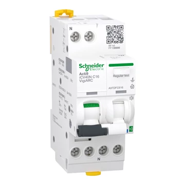 SCHNEIDER ELECTRIC ACTI9 Active iCV40N VigiARC, A-SI osztály, 1P-N, C, 16A, 30mA (A9TDFC616)