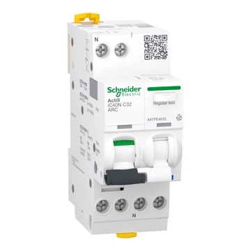 SCHNEIDER ELECTRIC ACTI9 iC40N ARC, 1P-N, C, 32A (A9TPE4632)