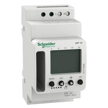 SCHNEIDER ELECTRIC ACTI9 IHP 1C e (24/7) programozható időkapcsoló (CCT15440)