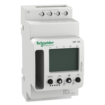 SCHNEIDER ELECTRIC ACTI9 IHP 2C e (24/7) programozható időkapcsoló (CCT15442)