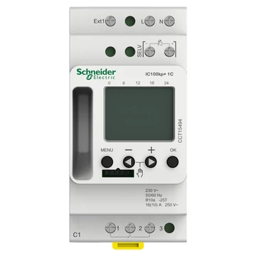 SCHNEIDER ELECTRIC ACTI9 IC100kp+ 1C SMART programozható alkonykapcsoló (CCT15494)