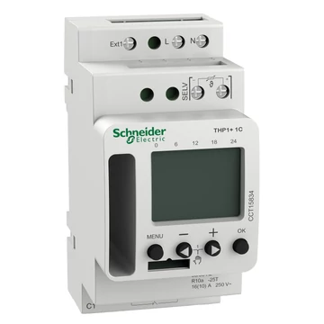 SCHNEIDER ELECTRIC ACTI9 THP1+ 1C programozható termosztát (CCT15834)