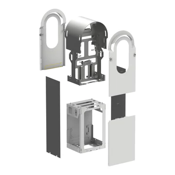SCHNEIDER ELECTRIC EVlink ProAC Metal-acél álló telepítési készlet 2 töltőállomás telepítéséhez (EVA1RFKS2)