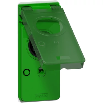 SCHNEIDER ELECTRIC EVlink Parking T2 aljzat csapó fedéllel redőny nélkül (EVP1PSS2)