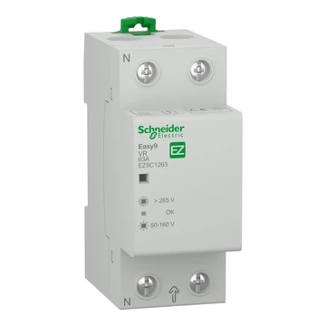 SCHNEIDER ELECTRIC EASY9 PRO Feszültségfigyelő relé, 1P-N, 63A (EZ9C1263)