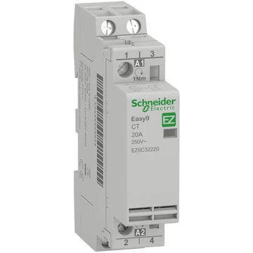 SCHNEIDER ELECTRIC EASY9 PRO Kontaktor, 2P, 2NO, 20A (EZ9C32220)