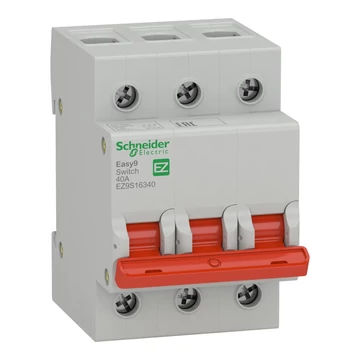 SCHNEIDER ELECTRIC EASY9 PRO Szakaszolókapcsoló, 3P, 40A (EZ9S16340)