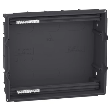 SCHNEIDER ELECTRIC RESI9 MP Kiselosztó hátlap, süllyesztett, 1x12 modul, PEN sín (MIP82112)