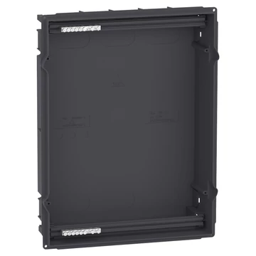 SCHNEIDER ELECTRIC RESI9 MP Kiselosztó hátlap, süllyesztett, 2x12 modul, PEN sín (MIP82212)