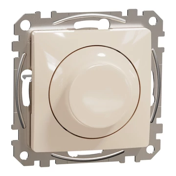 SCHNEIDER ELECTRIC SEDNA WISER Univerzális, forgatógombos, LED fényerőszabályzó, bézs (SDD112382)