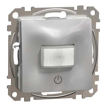 SCHNEIDER ELECTRIC SEDNA WISER Mozgásérzékelő, nyomóval, 160°, 10A, alumínium (SDD113384)