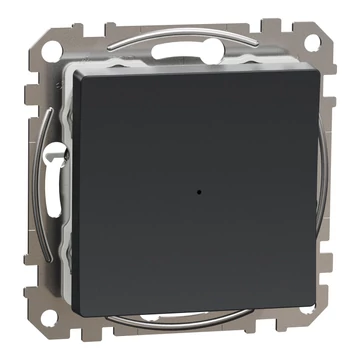 SCHNEIDER ELECTRIC SEDNA WISER Intelligens kapcsoló, időzítő funkcióval, 10A, antracit (SDD114388)