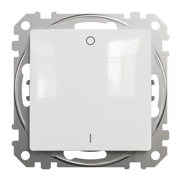 SCHNEIDER ELECTRIC ÚJ SEDNA Kétpólusú kapcsoló, rugós bekötés, 16AX, fehér (SDD111162)