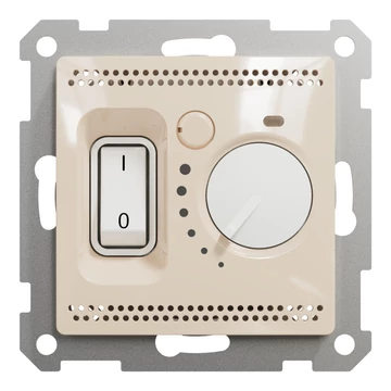 SCHNEIDER ELECTRIC ÚJ SEDNA Szobatermosztát padlófűtéshez, 10A, bézs (SDD112507)