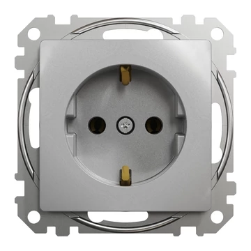 SCHNEIDER ELECTRIC ÚJ SEDNA 2P+F csatlakozóaljzat, csavaros bekötés, 16A, alumínium (SDD113025)