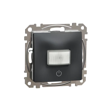 SCHNEIDER ELECTRIC ÚJ SEDNA Mozgásérzékelő, nyomóval, 160°, 10A, antracit (SDD114504)