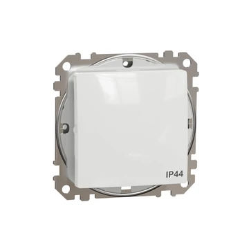 SCHNEIDER ELECTRIC ÚJ SEDNA Váltókapcsoló, rugós bekötés, 10AX, IP44, fehér (SDD211106)