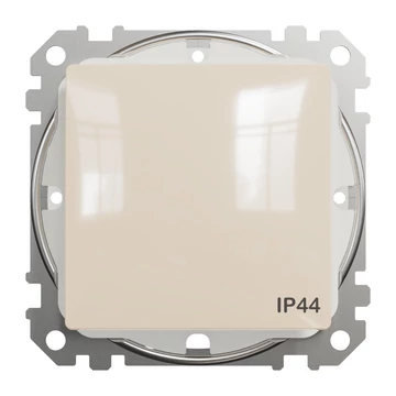 SCHNEIDER ELECTRIC ÚJ SEDNA Váltókapcsoló, rugós bekötés, 10AX, IP44, bézs (SDD212106)