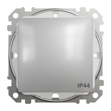 SCHNEIDER ELECTRIC ÚJ SEDNA Váltókapcsoló, rugós bekötés, 10AX, IP44, alumínium (SDD213106)