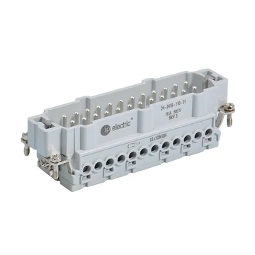 TP ELECTRIC ipari nehézcsatlakozó, dugó betét, 48x16A/500V/48P+F (TP-24-2416-110-01)