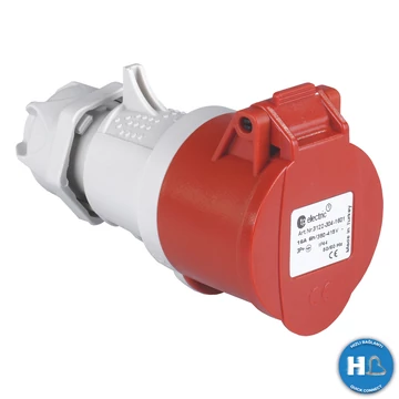 TP ELECTRIC 4x16A - Dugalj (rugós - gyors bekötésű) (IP44) (TP-3022-304-1601)