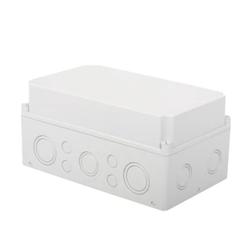 TP ELECTRIC Kötődoboz 180x300x150 IP67 perforált oldalfal, teli tető, 10db kikönnyítés (TP-3310-272-0600)