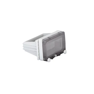 TP ELECTRIC Modulablak 4 férőhelyes süllyesztett, kalapsínnel, 80mm mély (TP-3340-324-0600)