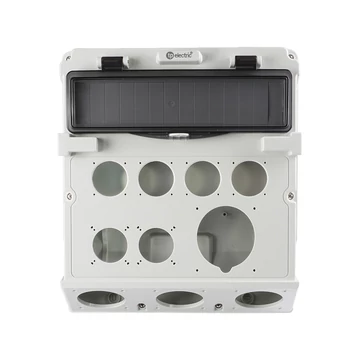 TP ELECTRIC Üres ipari doboz 300x340 , IP44, 14 modulos, 6x(2P+F)+1x(83x90)+3x(75x75) szerelevényekhez (TP-3630-000-0000)