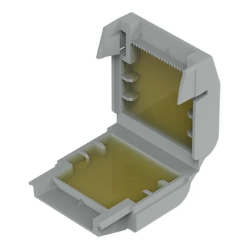 WAGO Gélbox leágazásokhoz, kábelekhez, géllel előretöltve, 221 és 2273 sorozathoz, 1-es méret, IPX8, max. 4mm2, szürke (207-1331)
