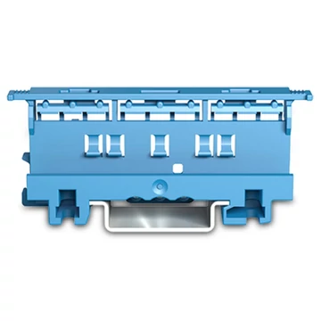 WAGO Rögzítő adapter a Wago 221-eshez 4 mm², kalapsínre/csavaros szereléshez, kék (221-500/000-006)