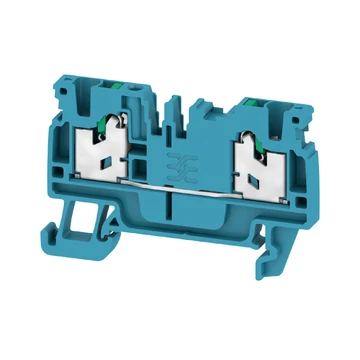 WEIDMÜLLER S2C 2.5 BL SNAP IN Átvezető sorkapocs, kék, 2.5 mm², 24 A, 800 V (2753940000)