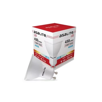 Asalite LED Izzó GU10 spot 5W 4000K (430 lumen) (ASAL0029)