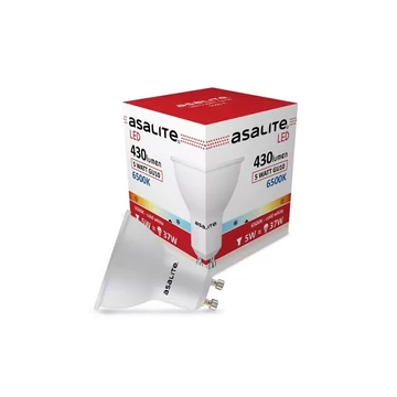 Asalite LED Izzó GU10 spot 5W 6500K (430 lumen) (ASAL0109)