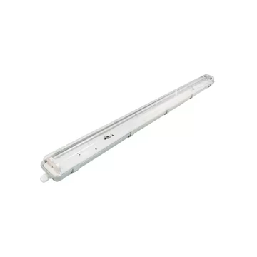Asalite Prémium IP65 Por-és Páramentes Armatúra 2x120cm T8 LED Csőre Előkészítve (2x18W fénycső nem tartozék) (ASAL0155)