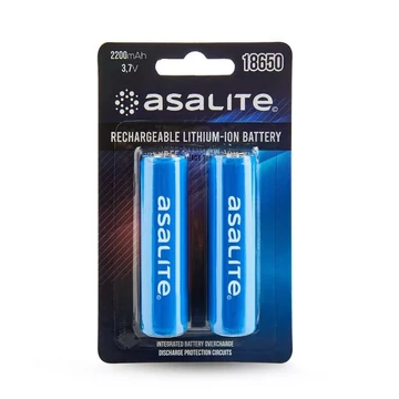 Asalite Újratölthető Li-ion Akkumulátor 18650 2200 mAh B2 (ASAL0238)