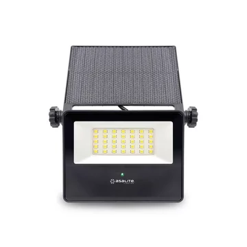 Asalite LED Napelemes Lámpa Slim 10W 4000K (1300 lumen) + Mozgásérzékelő Szenzor (ASAL0275)