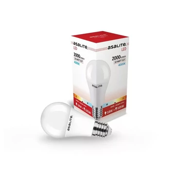 Asalite LED Izzó A65 gömb E27 18W 4000K (2000 lumen) (ASAL0311)
