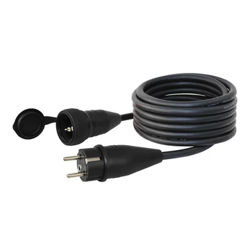 COMMEL Hosszabbító kábel 2P+F alj. és dug. 16A 250V 3500 W IP44 H05RR-F 3G2,5 / 20m (0652)