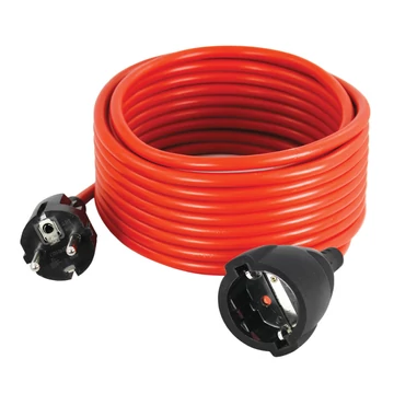 COMMEL Hosszabbító kábel 2P+F alj. és dug. 10 A 250V 2200 W H05VV-F 3G1 / 20m (0872A)
