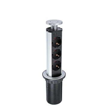 COMMEL Bútorba építhető elosztó 3x 16A 250 V~ 3500W (232-181)