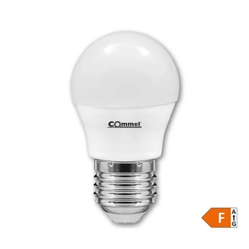COMMEL LED izzó E27, 8W, 806lm, G45 kisgömb, 4000K (305-827)