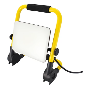 COMMEL LED reflektor, állv., 50W, 6500K, IP44, 5400lm, H05RN-F 3G1/2,5m (308-253)