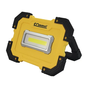COMMEL LED reflektor tölthető akkumulátorral 10W, 1000lm, 6000K, IP44, 2000mAh (308-312)