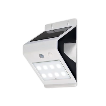 COMMEL LED napelemes (solar) reflektor 3W, 4000K, 200lm, IP44, fehér (309-103)