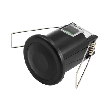 COMMEL Infravörös mozgásérzékelő, 360°, sülly., fekete, max 800W - 7m, IP20 (311-204)