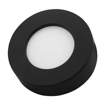 COMMEL LED panel 6W, kerek, fk., állítható színhőm., 525lm, fekete (337-708)
