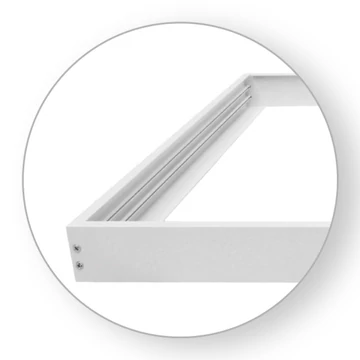COMMEL LED panel N-hez fk. kiemelő keret 600x600, fehér (337-901)